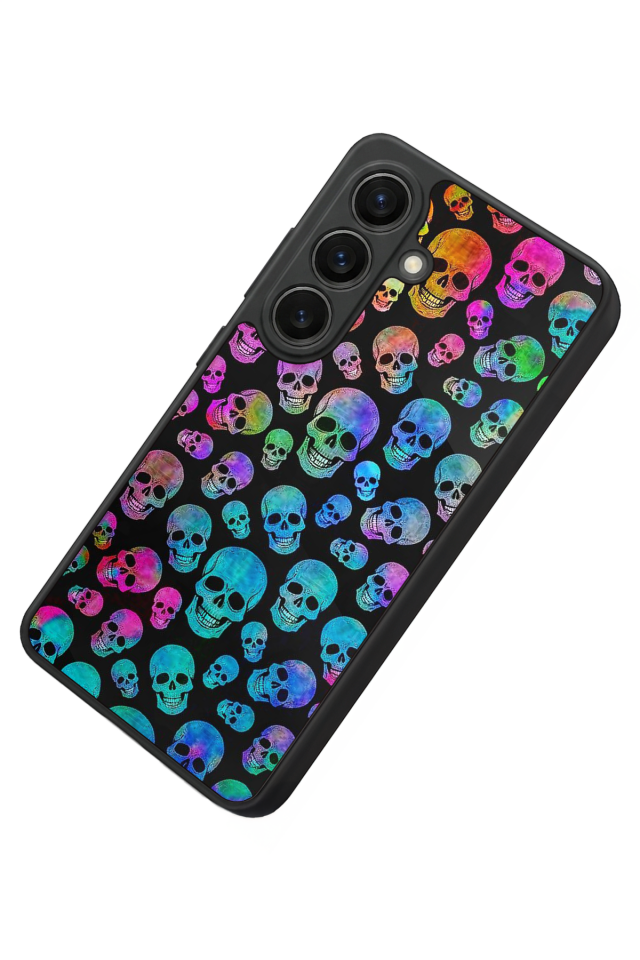 Samsung Galaxy S26 Uyumlu KuruKafa Tasarımlı Glossy Premium Kılıf