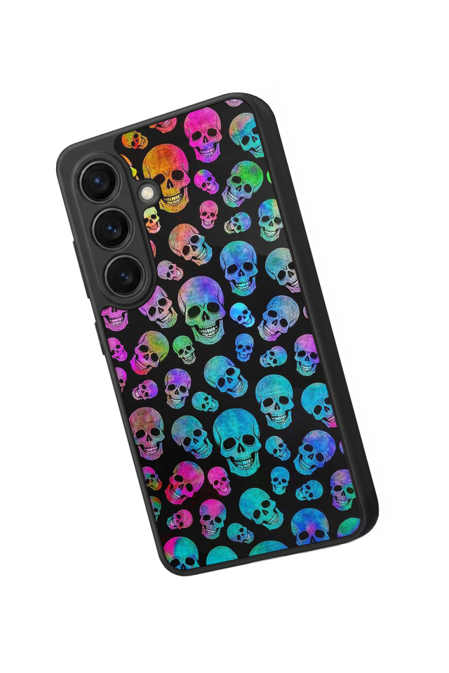 Samsung Galaxy S26 Uyumlu KuruKafa Tasarımlı Glossy Premium Kılıf