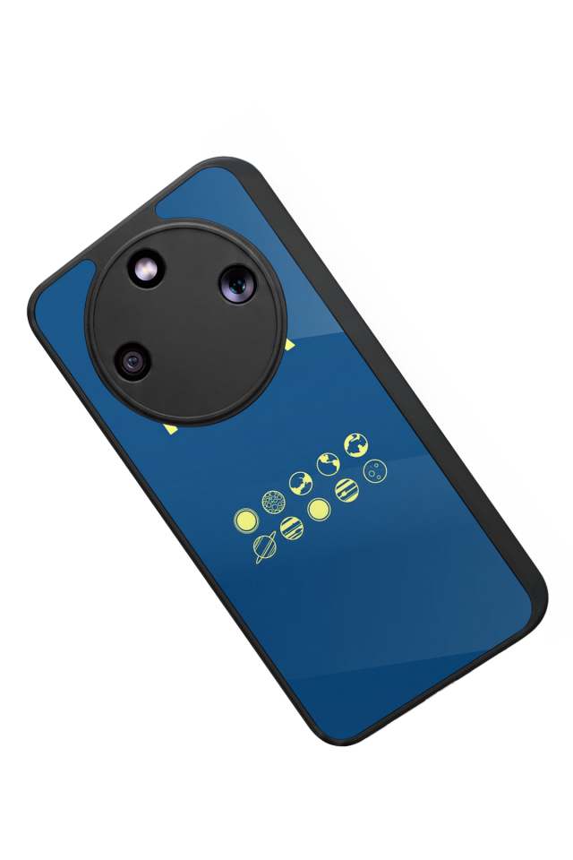 Honor Magic 8 Lite Uyumlu Nasa Tasarımlı Glossy Premium Kılıf