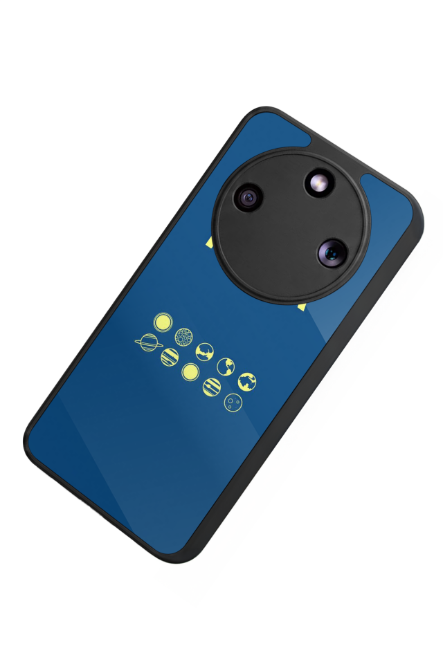 Honor Magic 8 Lite Uyumlu Nasa Tasarımlı Glossy Premium Kılıf