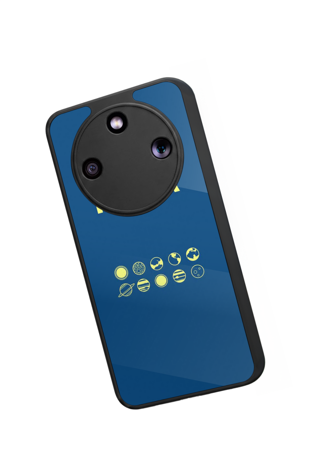 Honor Magic 8 Lite Uyumlu Nasa Tasarımlı Glossy Premium Kılıf