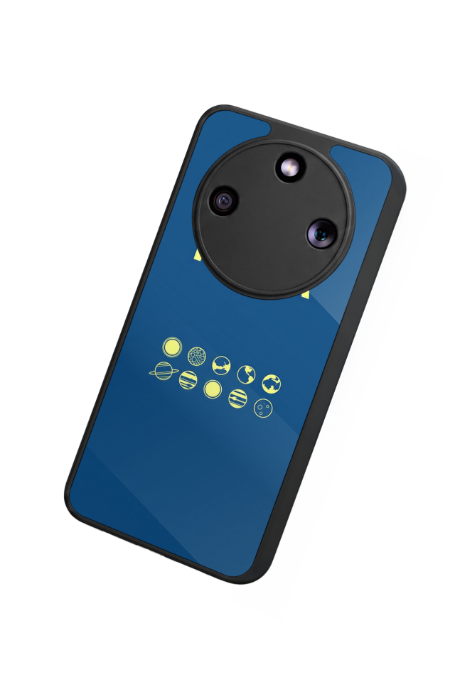 Honor Magic 8 Lite Uyumlu Nasa Tasarımlı Glossy Premium Kılıf