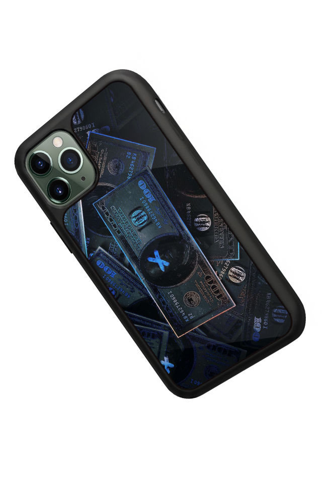 iPhone 11 Pro Max Uyumlu Para Tasarımlı Glossy Premium Kılıf