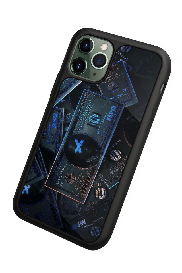 iPhone 11 Pro Max Uyumlu Para Tasarımlı Glossy Premium Kılıf