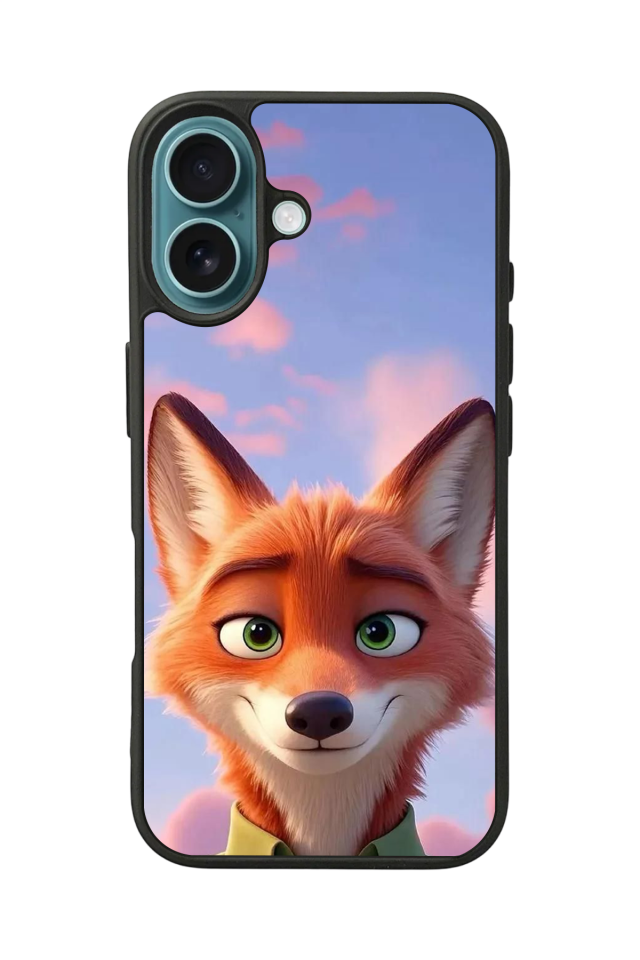 iPhone 16 Plus Uyumlu Zootropolis Tasarımlı Glossy Premium Kılıf