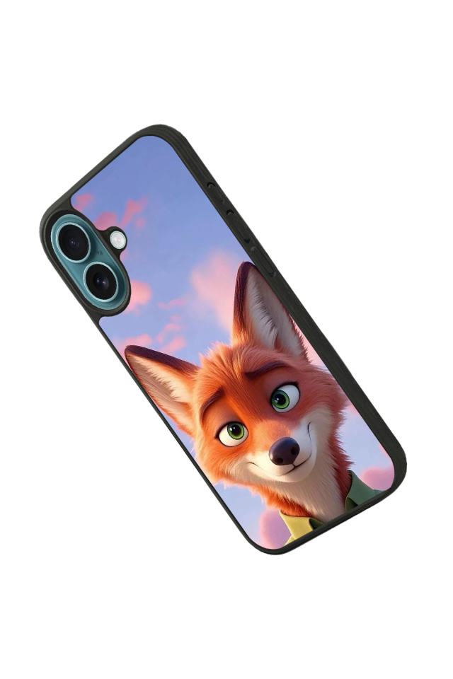 iPhone 16 Plus Uyumlu Zootropolis Tasarımlı Glossy Premium Kılıf