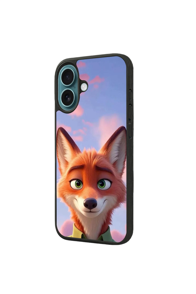 iPhone 16 Plus Uyumlu Zootropolis Tasarımlı Glossy Premium Kılıf