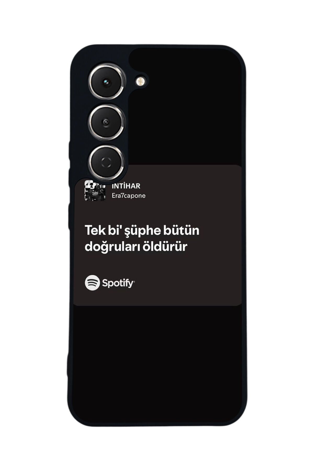 Tecno Spark 40 Pro Uyumlu Sarki Sozleri Tasarımlı Glossy Premium Kılıf