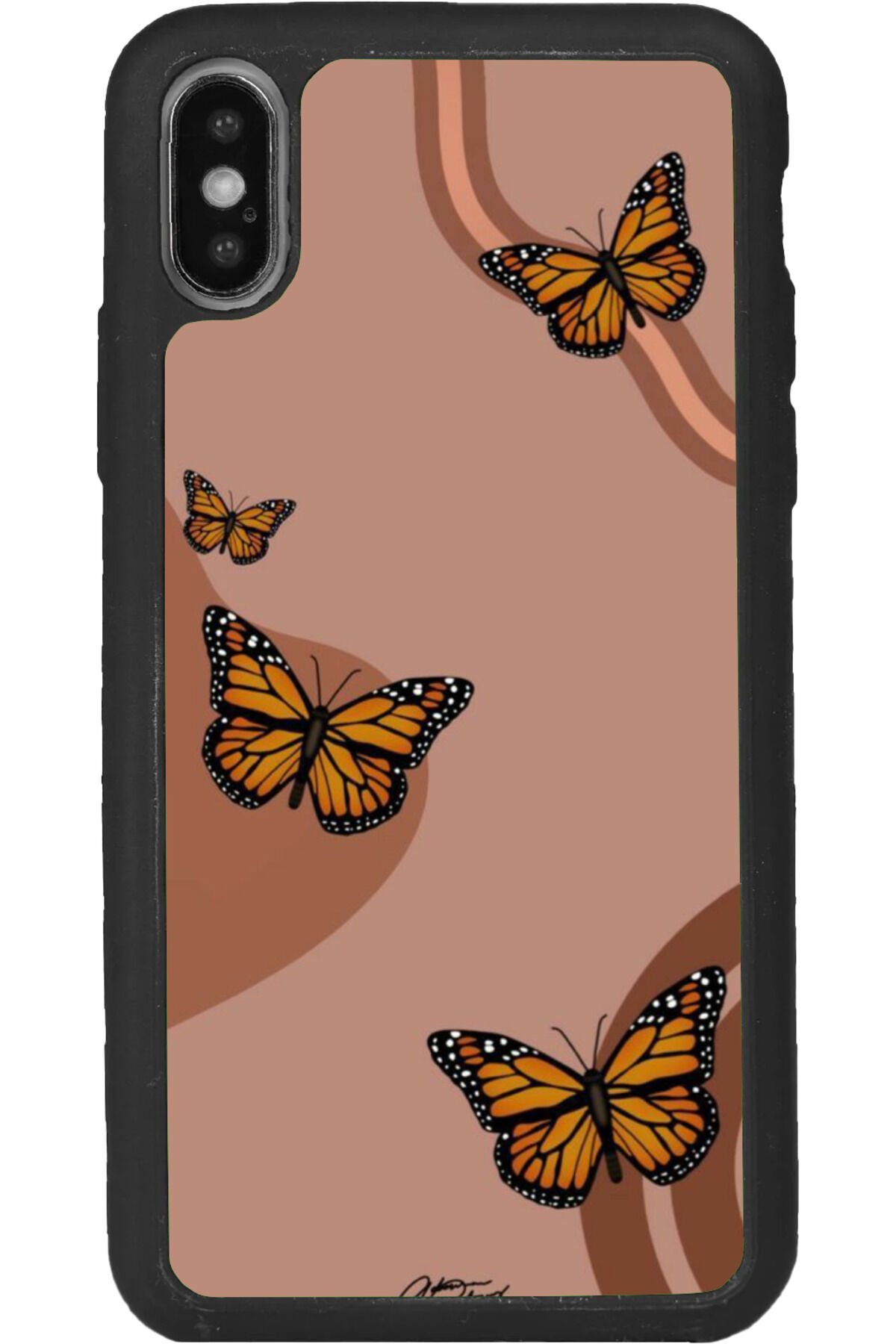 iPhone XS Max Uyumlu Mat Siyah uyumlu Kılıf – Yumuşak Silikon, Koruyucu, Şok Emici Kapak