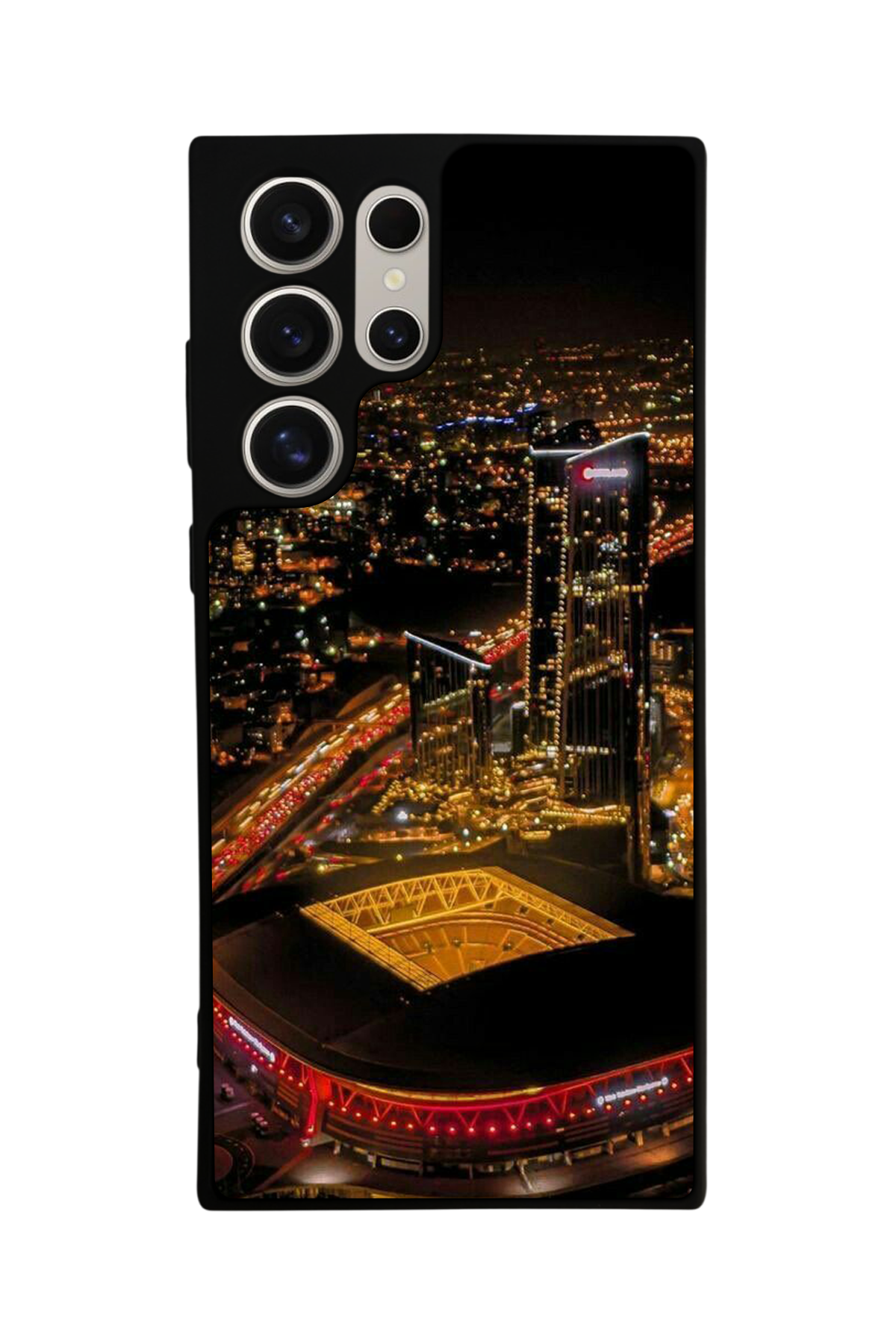 Samsung Galaxy S22 Ultra Uyumlu Aslan Tasarımlı Glossy Premium Kılıf