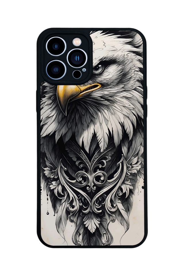 iPhone 13 Pro Max Uyumlu Besiktas Tasarımlı Glossy Premium Kılıf