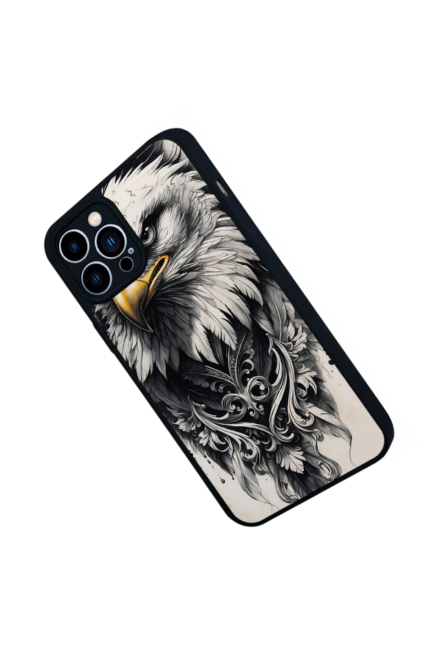 iPhone 13 Pro Max Uyumlu Besiktas Tasarımlı Glossy Premium Kılıf