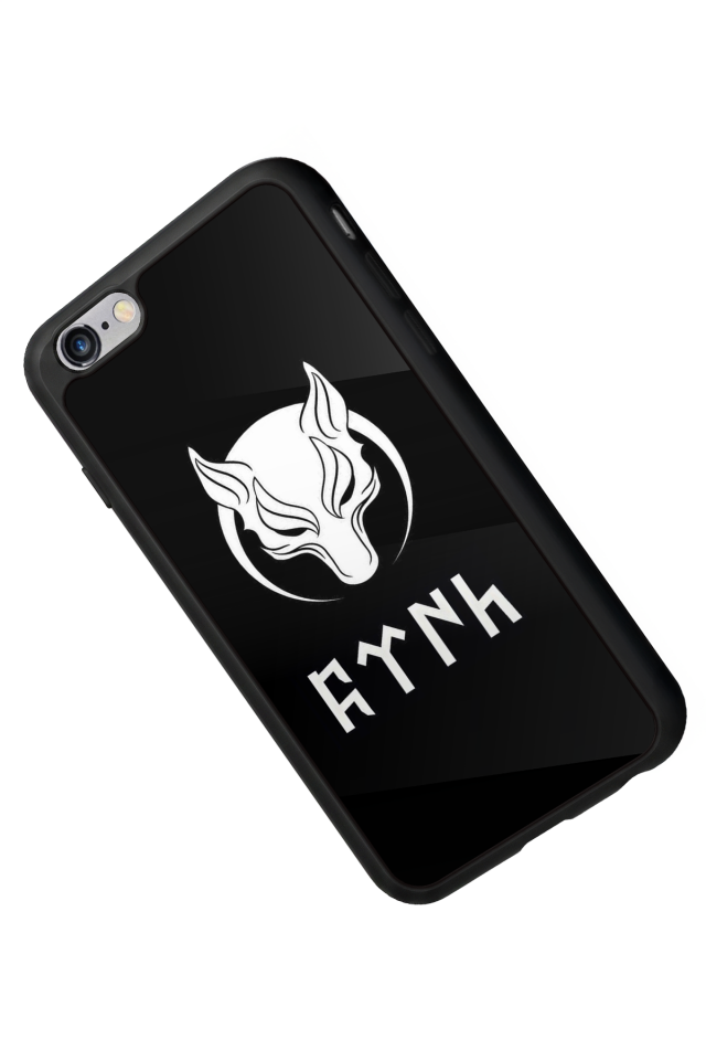 iPhone 6 Plus Uyumlu Bozkurt Tasarımlı Glossy Premium Kılıf
