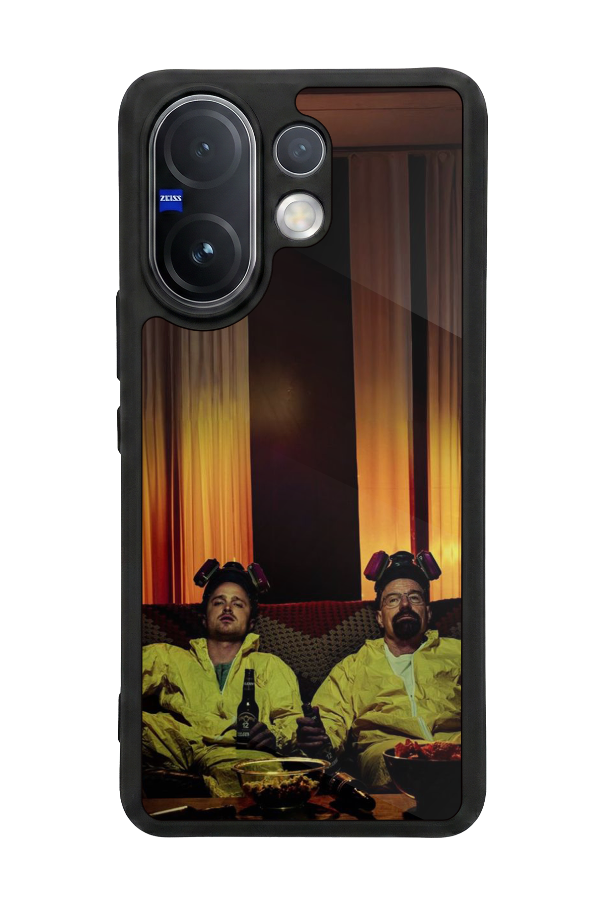Vivo V60 Uyumlu BreakingBad Tasarımlı Glossy Premium Kılıf