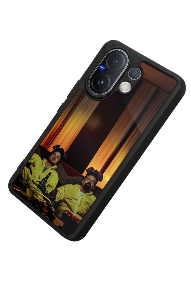 Vivo V60 Uyumlu BreakingBad Tasarımlı Glossy Premium Kılıf