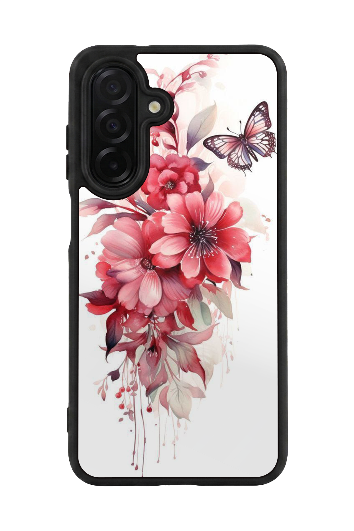 Samsung Galaxy A26 Uyumlu Floral Tasarımlı Glossy Premium Kılıf
