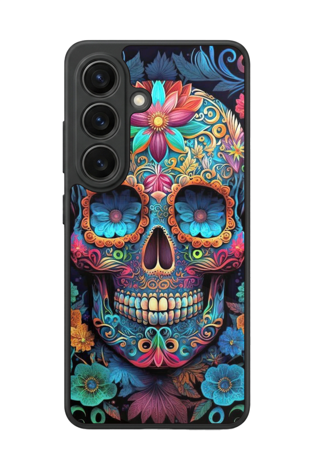 Samsung Galaxy S26 Uyumlu KuruKafa Tasarımlı Glossy Premium Kılıf