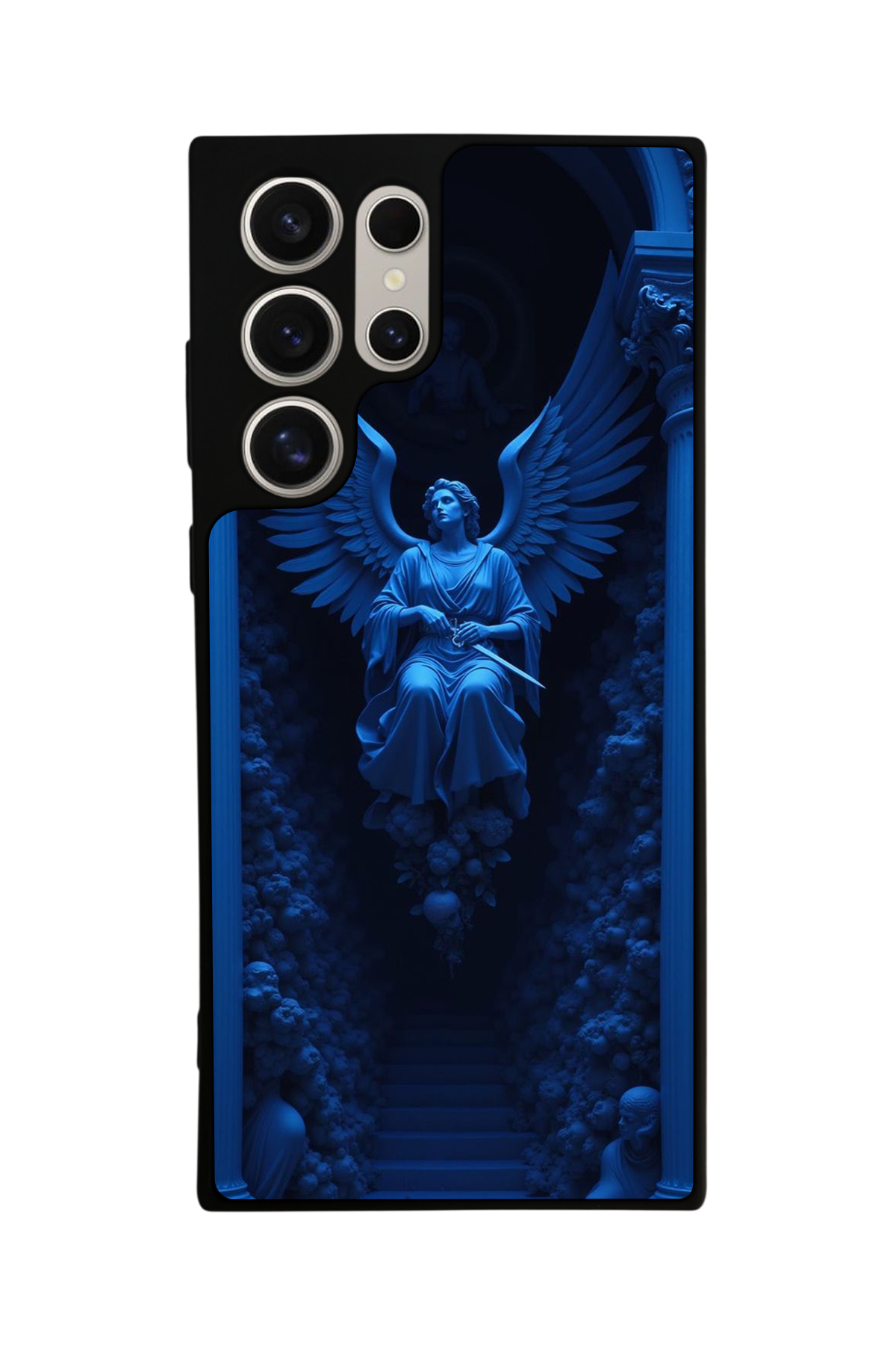 Samsung Galaxy S24 Ultra Uyumlu Melek Tasarımlı Glossy Premium Kılıf