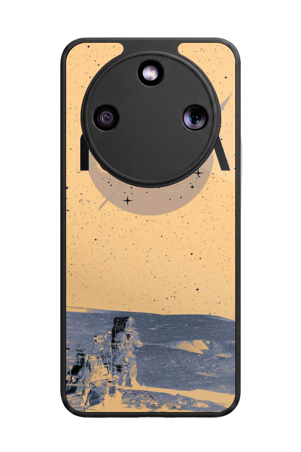 Honor Magic 8 Lite Uyumlu Nasa Tasarımlı Glossy Premium Kılıf