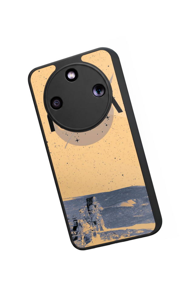 Honor Magic 8 Lite Uyumlu Nasa Tasarımlı Glossy Premium Kılıf