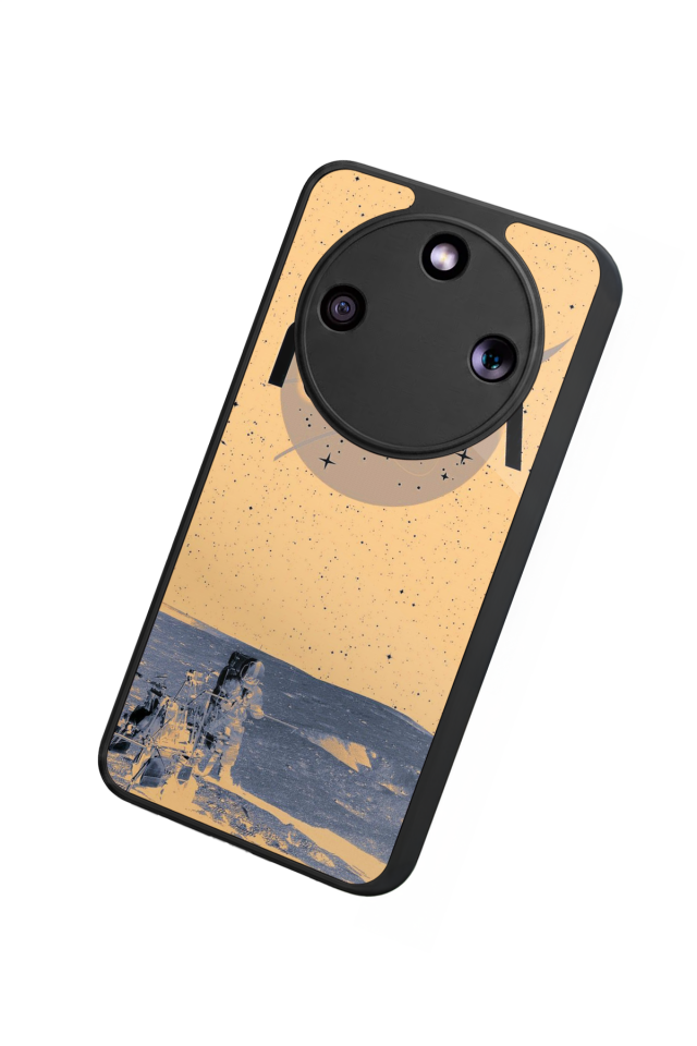 Honor Magic 8 Lite Uyumlu Nasa Tasarımlı Glossy Premium Kılıf