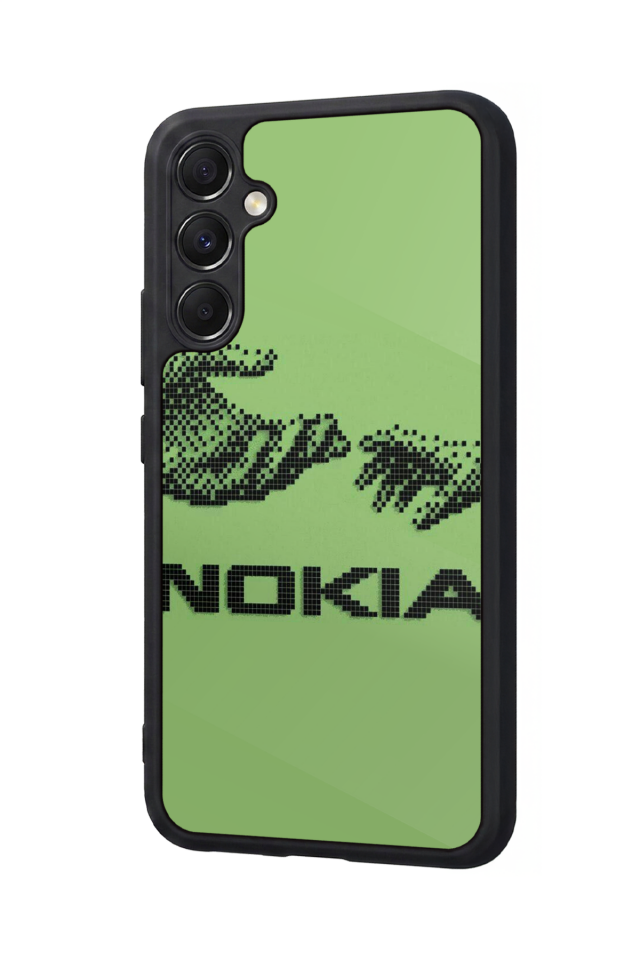 Samsung Galaxy A34 Uyumlu Nokia Tasarımlı Glossy Premium Kılıf