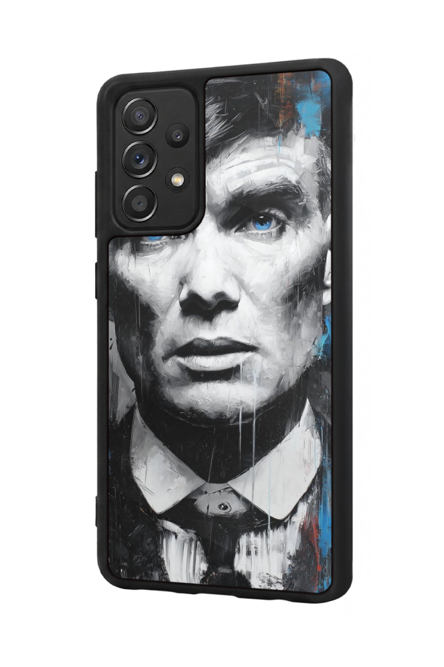 Samsung Galaxy A72 Uyumlu Peaky Blinders Tasarımlı Glossy Premium Kılıf