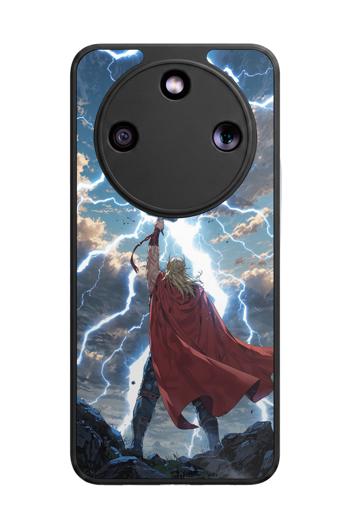 Honor Magic 8 Lite Uyumlu Thor Tasarımlı Glossy Premium Kılıf