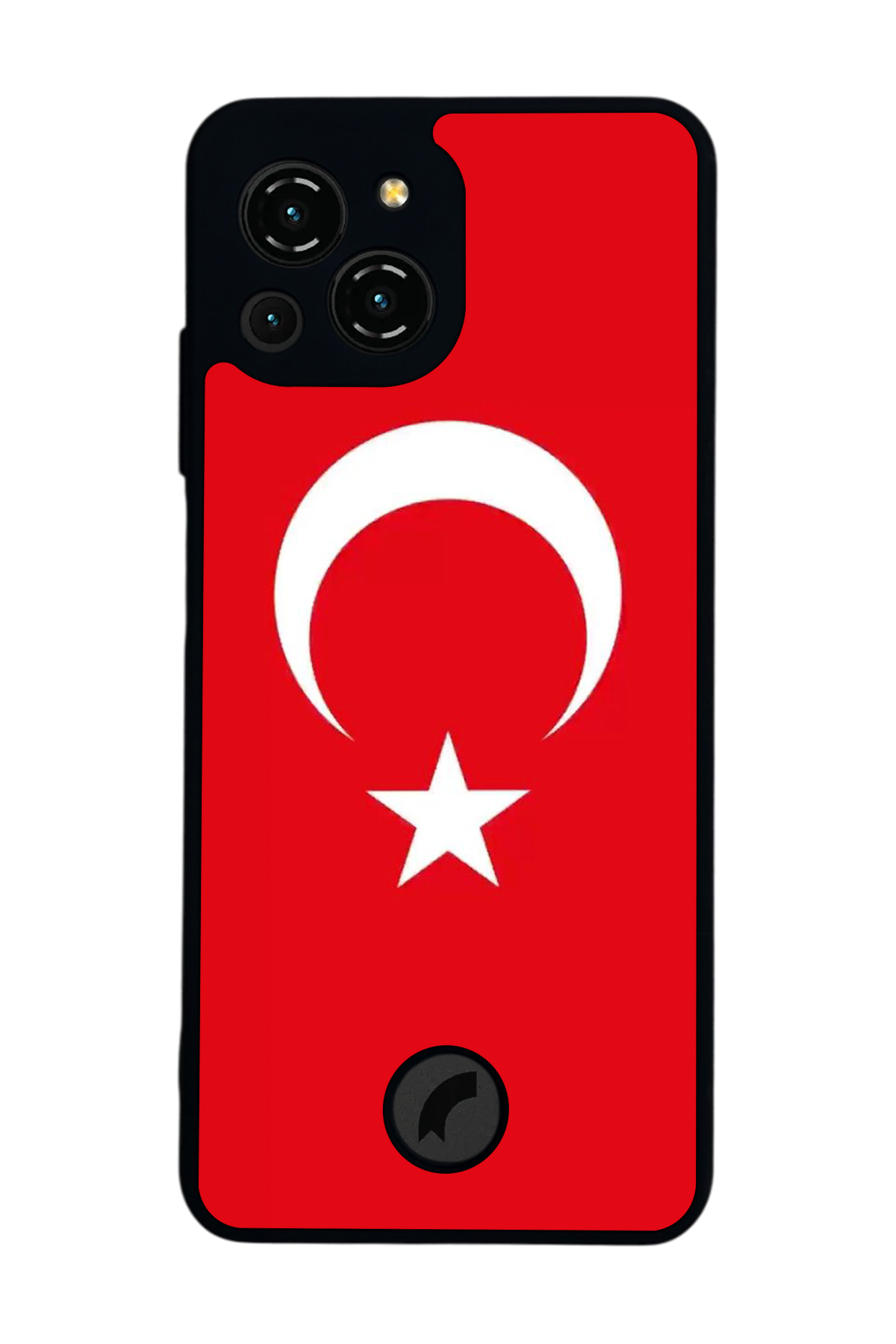 Reeder S23 Pro Max Uyumlu TurkBayragi Tasarımlı Glossy Premium Kılıf