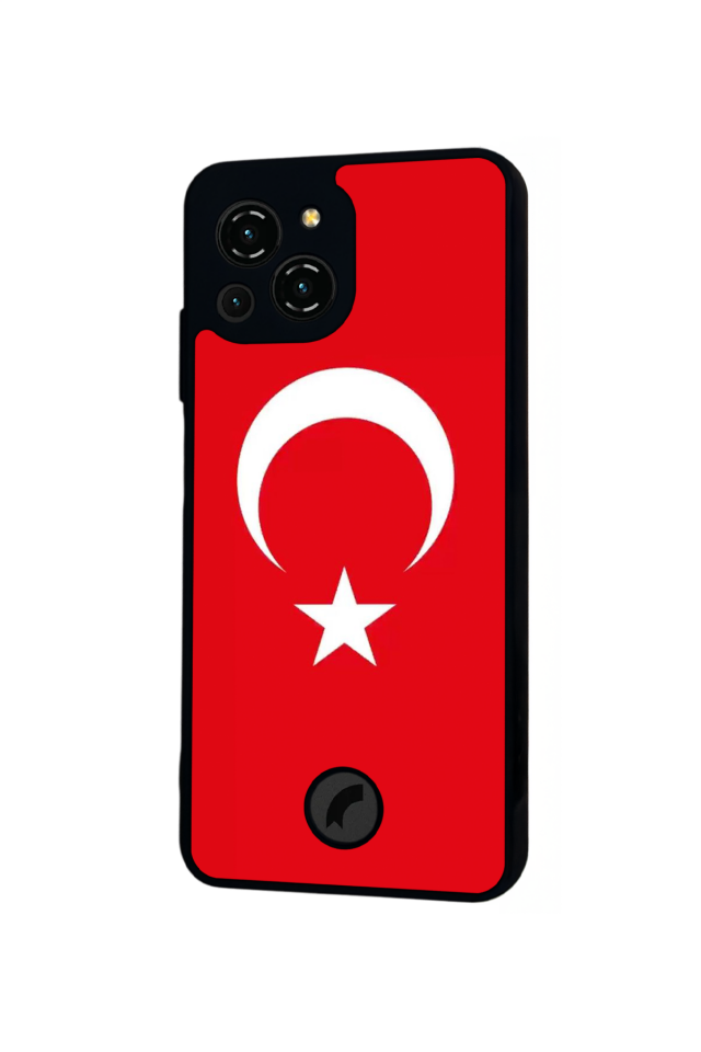 Reeder S23 Pro Max Uyumlu TurkBayragi Tasarımlı Glossy Premium Kılıf