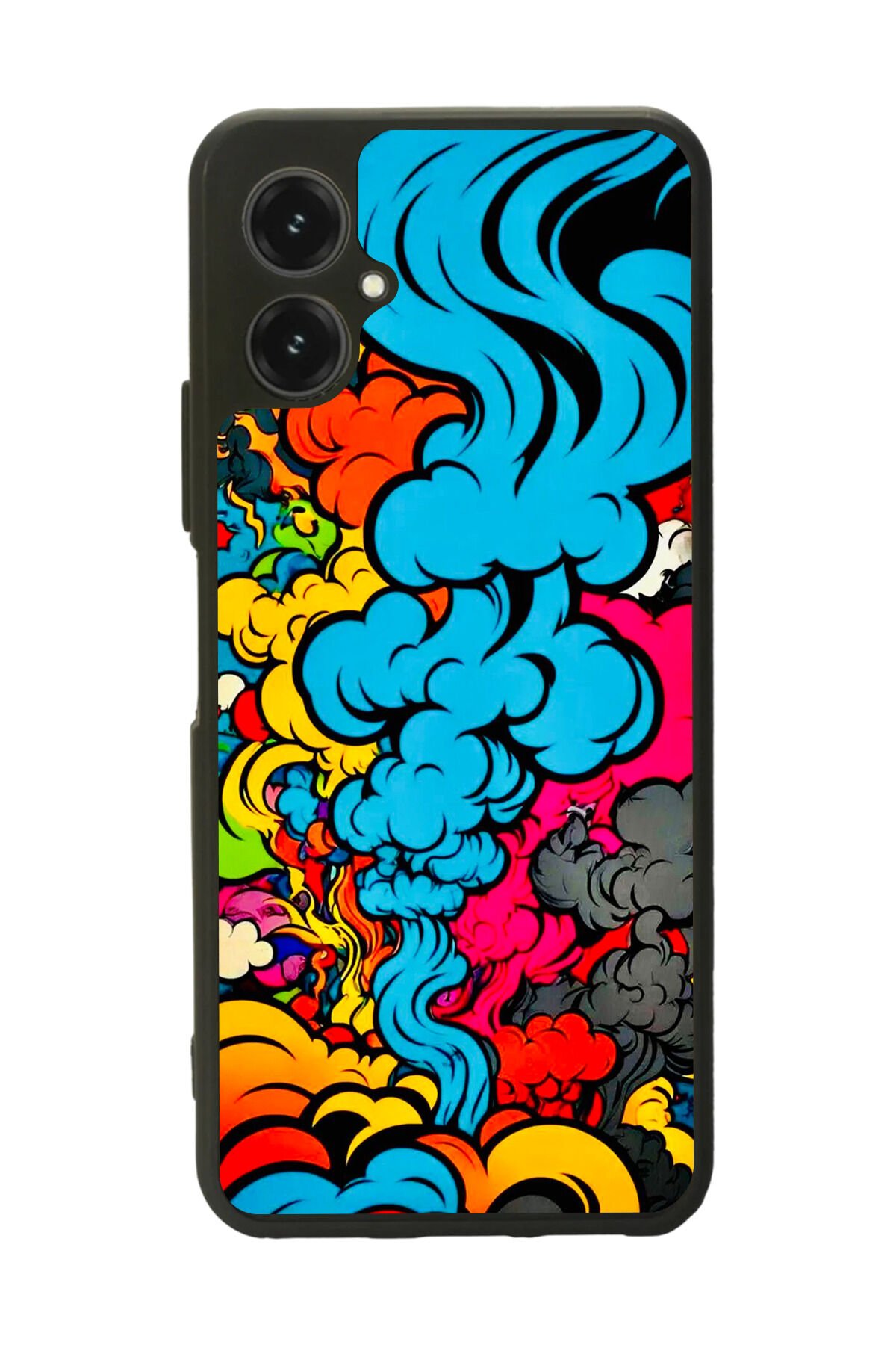 Omix X5 Uyumlu Abstract Tasarımlı Glossy Premium Kılıf