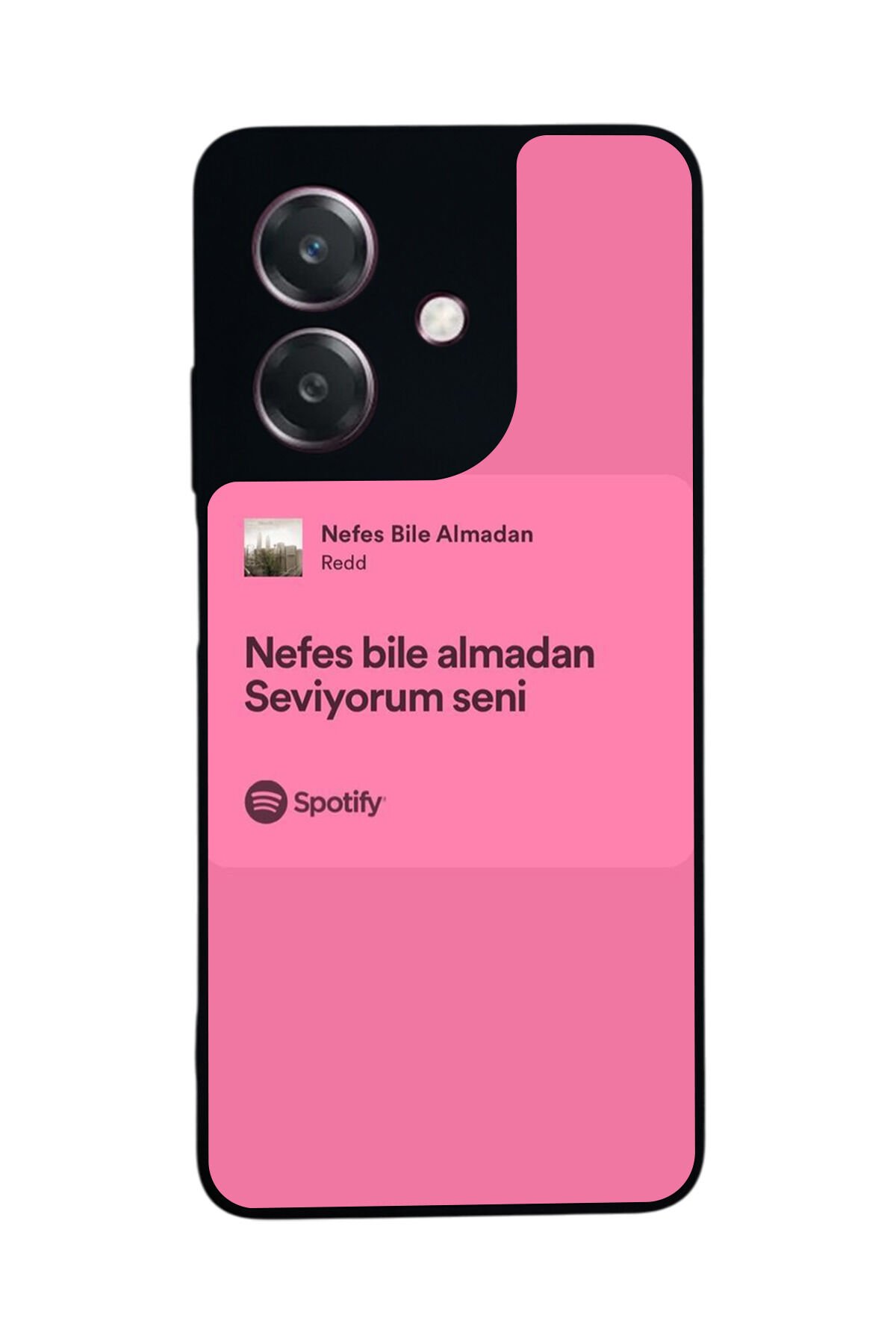 Oppo A3 5G Uyumlu Sarki Sozleri Tasarımlı Glossy Premium Kılıf