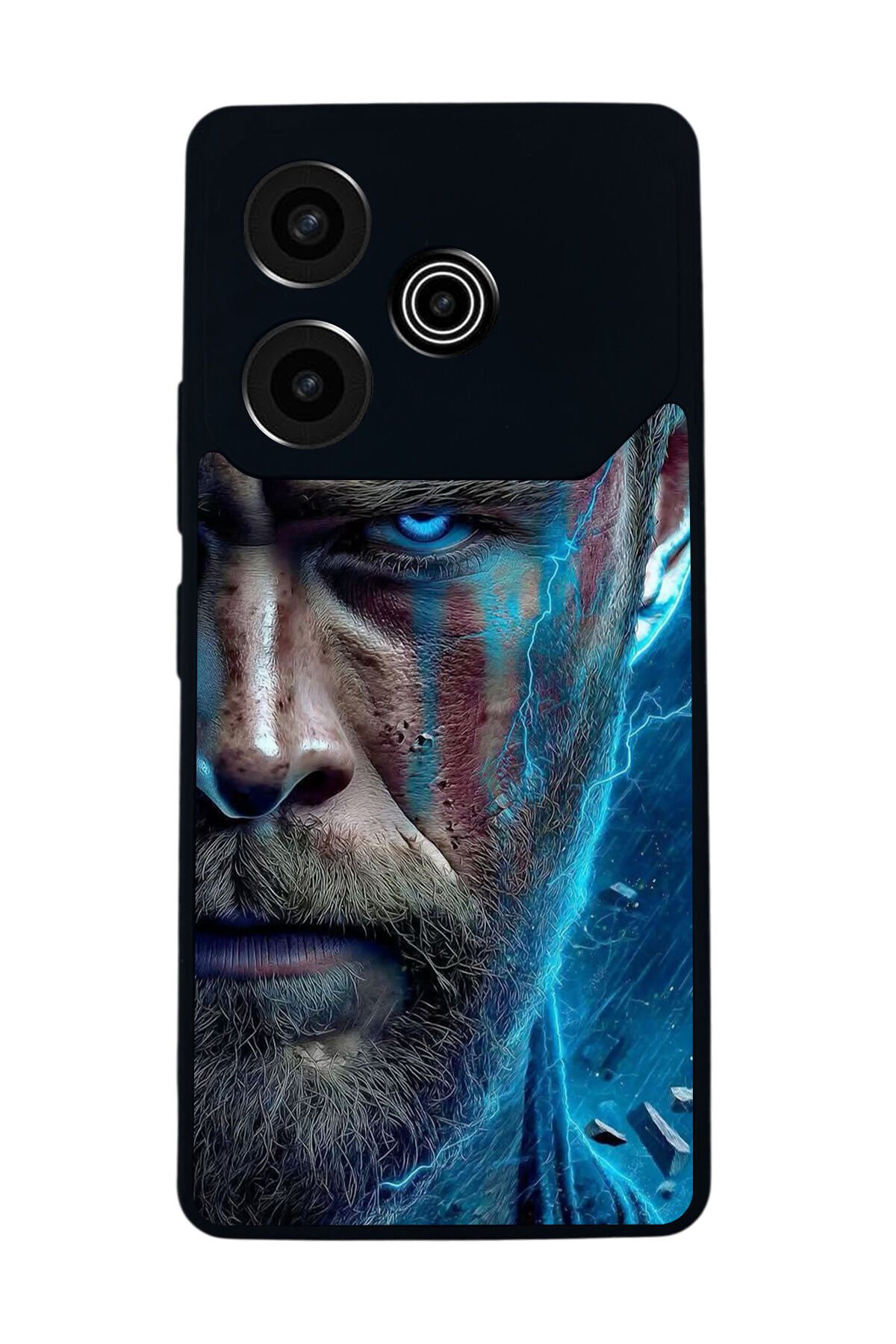 Tecno Pova 6 Uyumlu Thor Tasarımlı Glossy Premium Kılıf