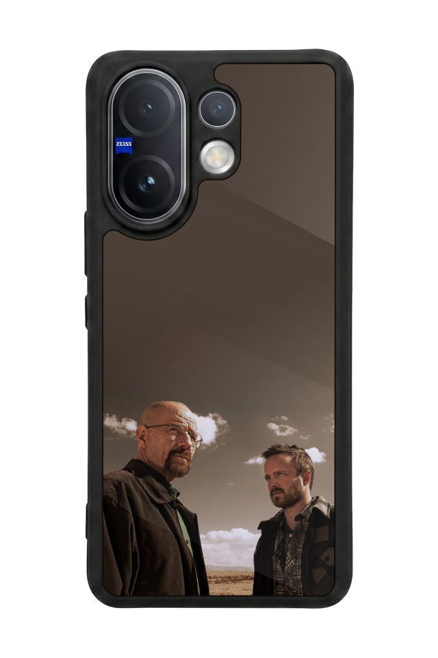 Vivo V60 Uyumlu BreakingBad Tasarımlı Glossy Premium Kılıf