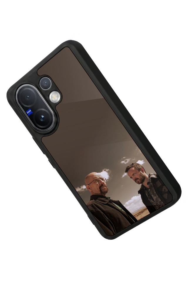 Vivo V60 Uyumlu BreakingBad Tasarımlı Glossy Premium Kılıf