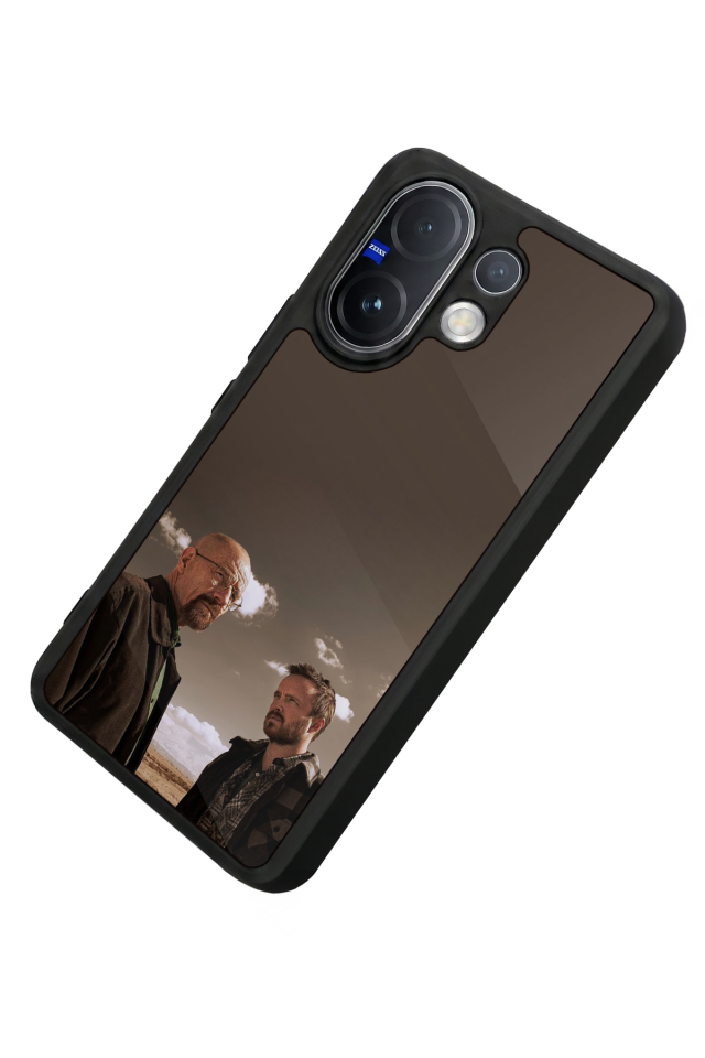Vivo V60 Uyumlu BreakingBad Tasarımlı Glossy Premium Kılıf