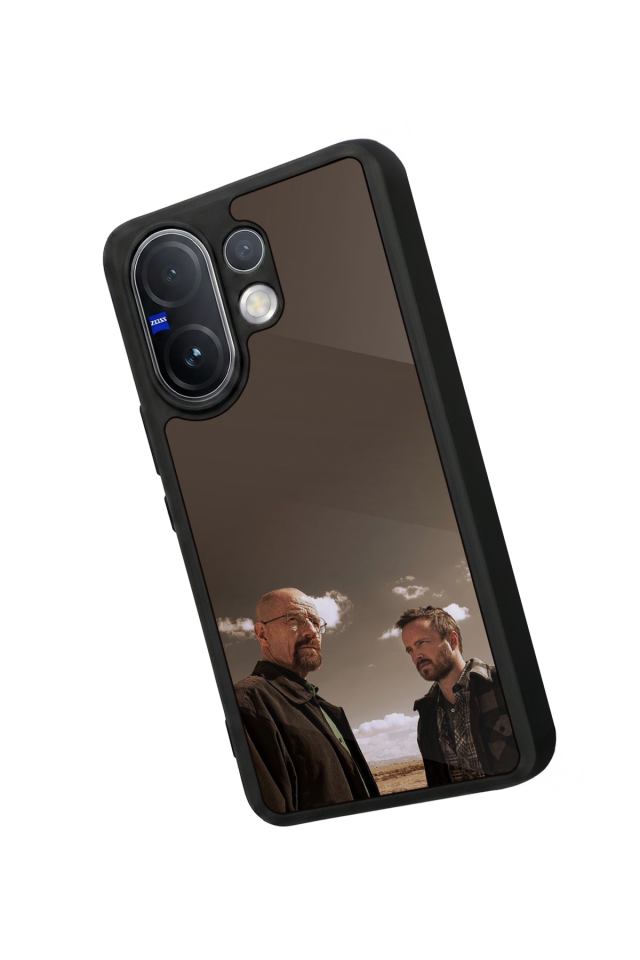 Vivo V60 Uyumlu BreakingBad Tasarımlı Glossy Premium Kılıf