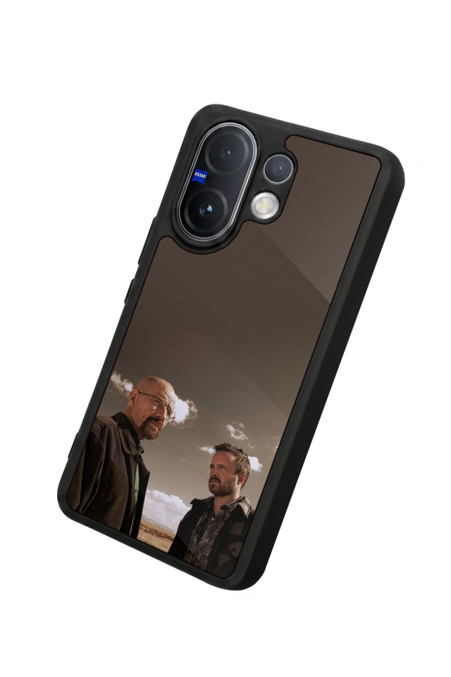 Vivo V60 Uyumlu BreakingBad Tasarımlı Glossy Premium Kılıf