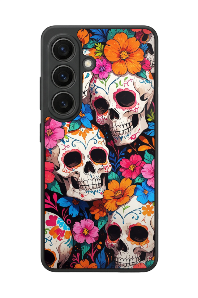 Samsung Galaxy S26 Uyumlu KuruKafa Tasarımlı Glossy Premium Kılıf