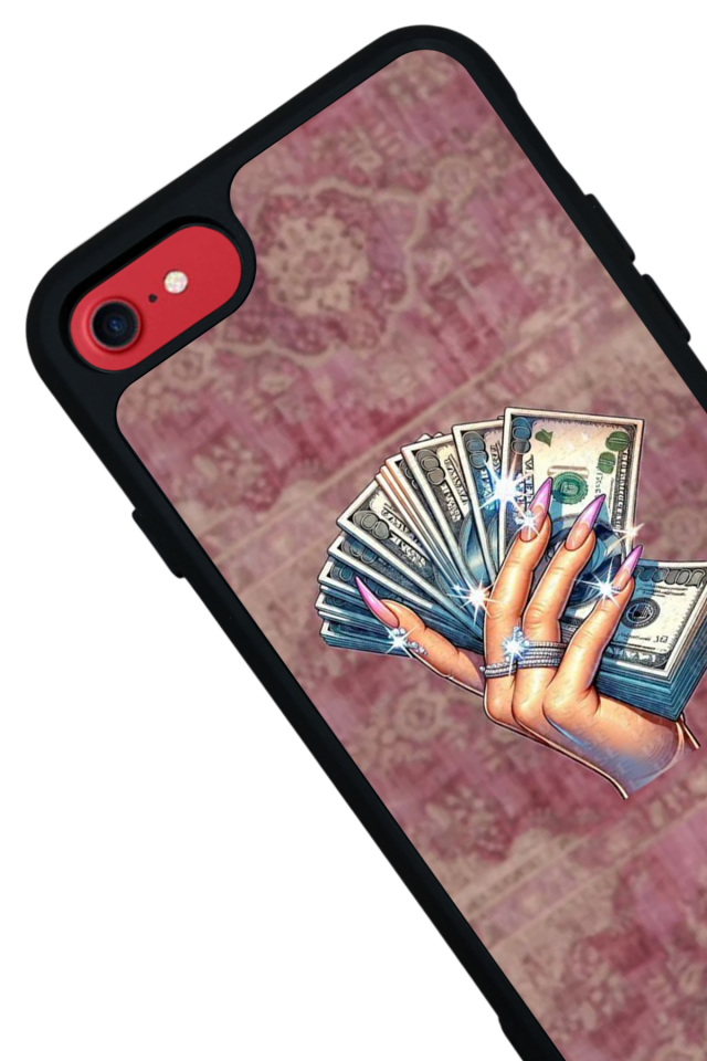 iPhone 7 Uyumlu Money Para Tasarımlı Glossy Premium Kılıf