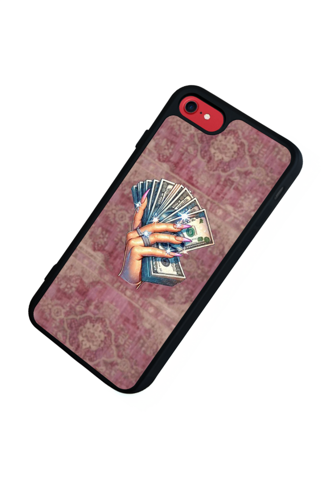 iPhone 7 Uyumlu Money Para Tasarımlı Glossy Premium Kılıf