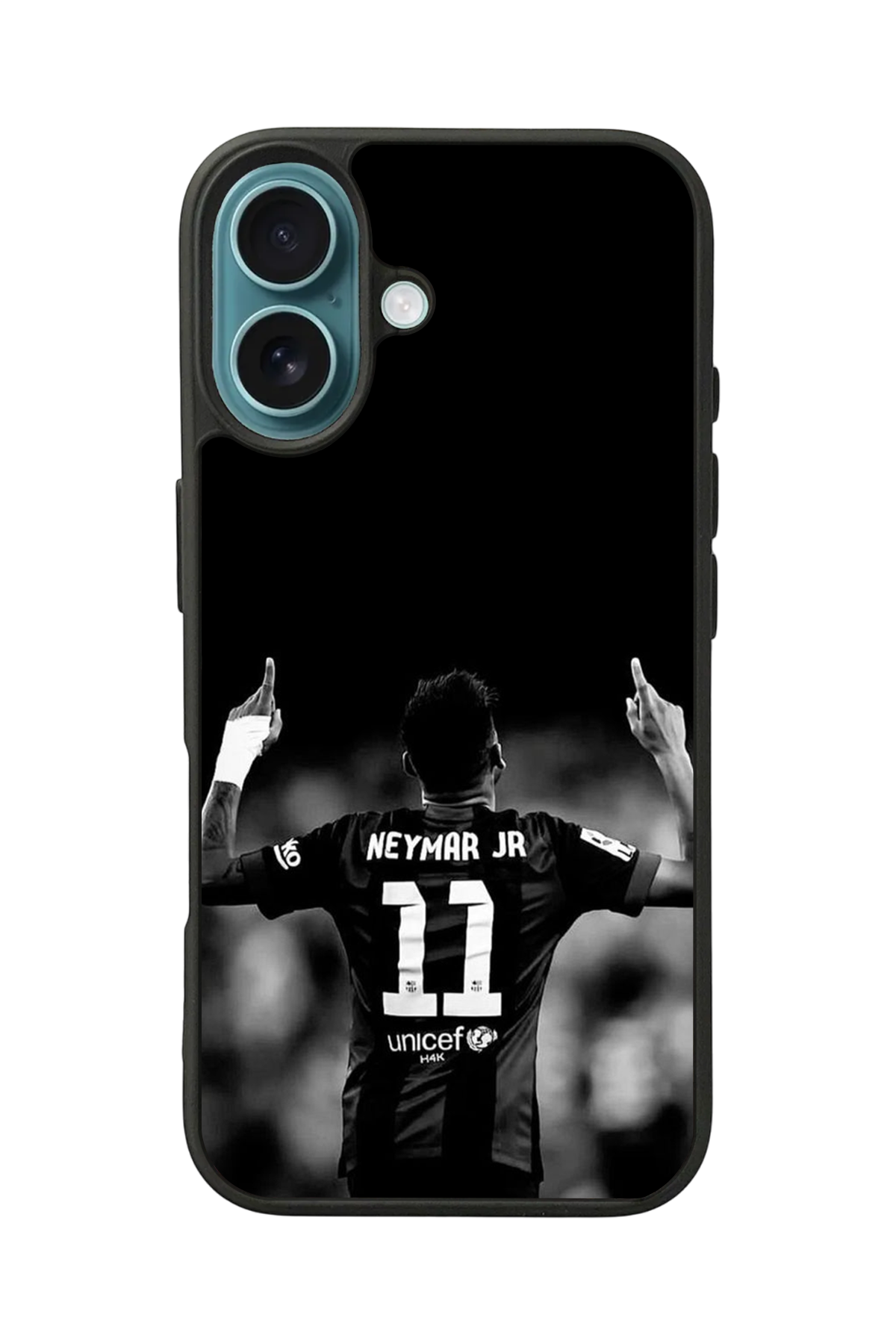 iPhone 16 Uyumlu Neymar Tasarımlı Glossy Premium Kılıf