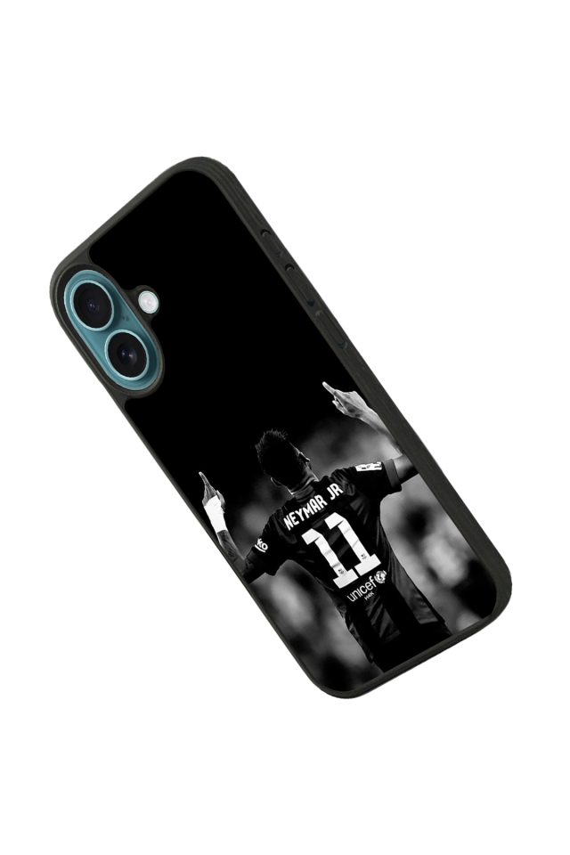 iPhone 16 Uyumlu Neymar Tasarımlı Glossy Premium Kılıf