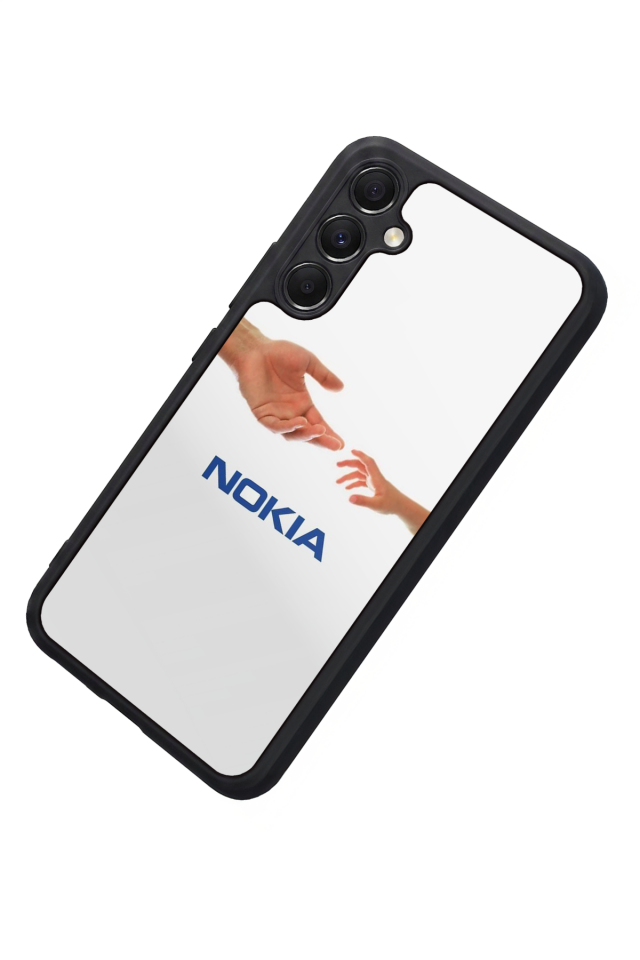 Samsung Galaxy A34 Uyumlu Nokia Tasarımlı Glossy Premium Kılıf
