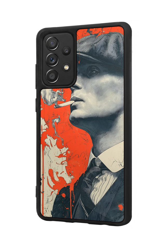 Samsung Galaxy A72 Uyumlu Peaky Blinders Tasarımlı Glossy Premium Kılıf