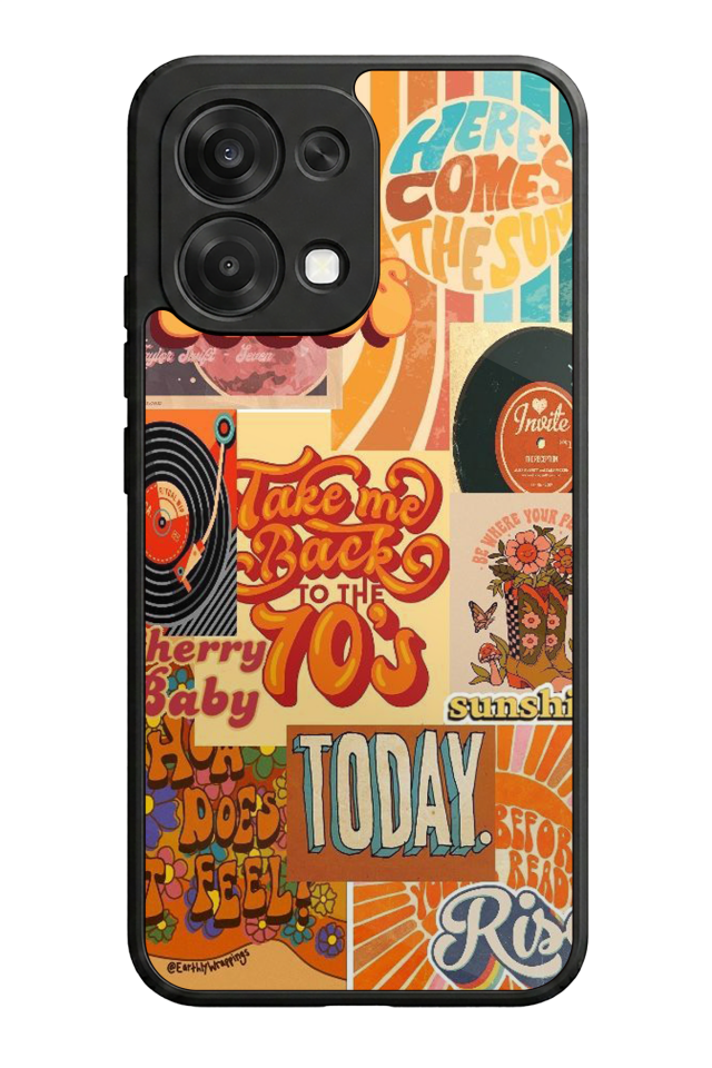 Oppo A6 Pro Uyumlu Poster Tasarımlı Glossy Premium Kılıf