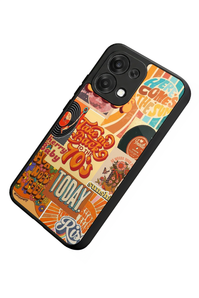 Oppo A6 Pro Uyumlu Poster Tasarımlı Glossy Premium Kılıf