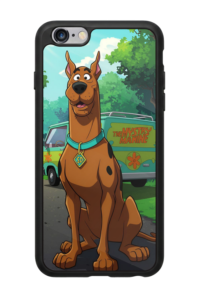 iPhone 6 Plus Uyumlu Scooby Doo Tasarımlı Glossy Premium Kılıf