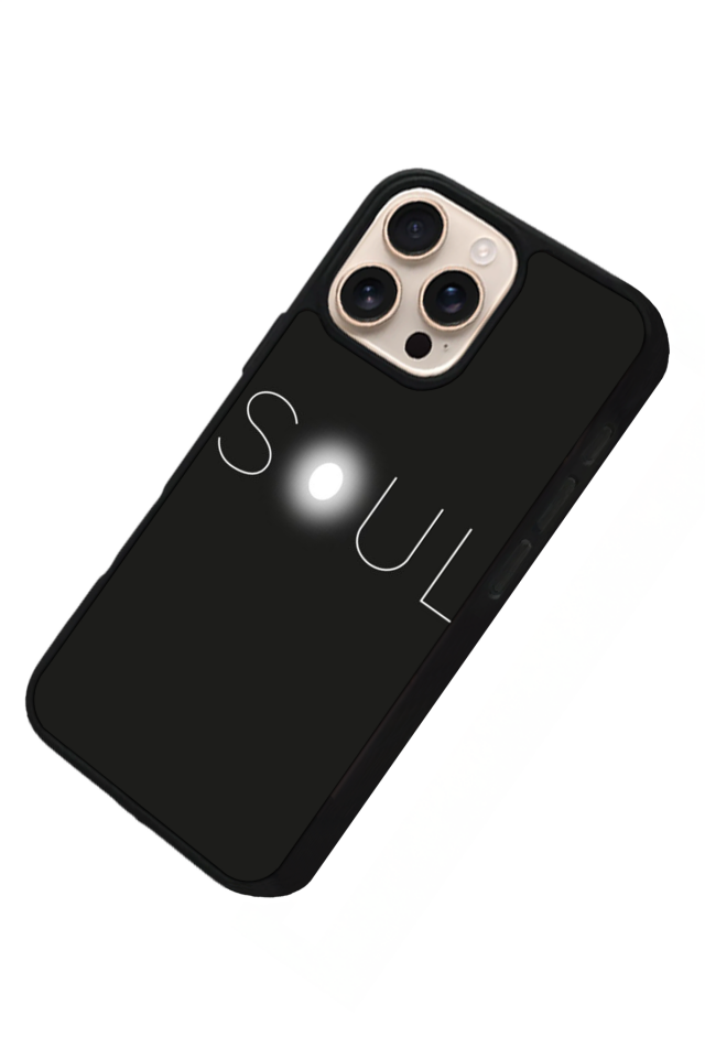 iPhone 16 Pro Max Uyumlu SOUL Tasarımlı Glossy Premium Kılıf