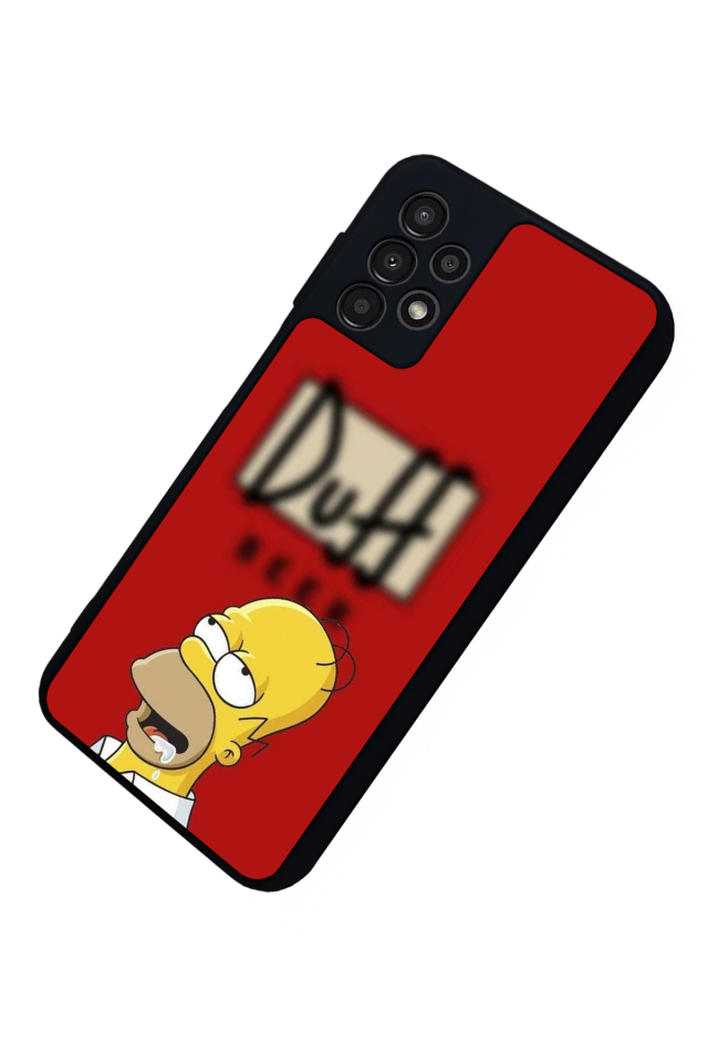 Samsung Galaxy A13 Uyumlu The Simpsons Tasarımlı Glossy Premium Kılıf